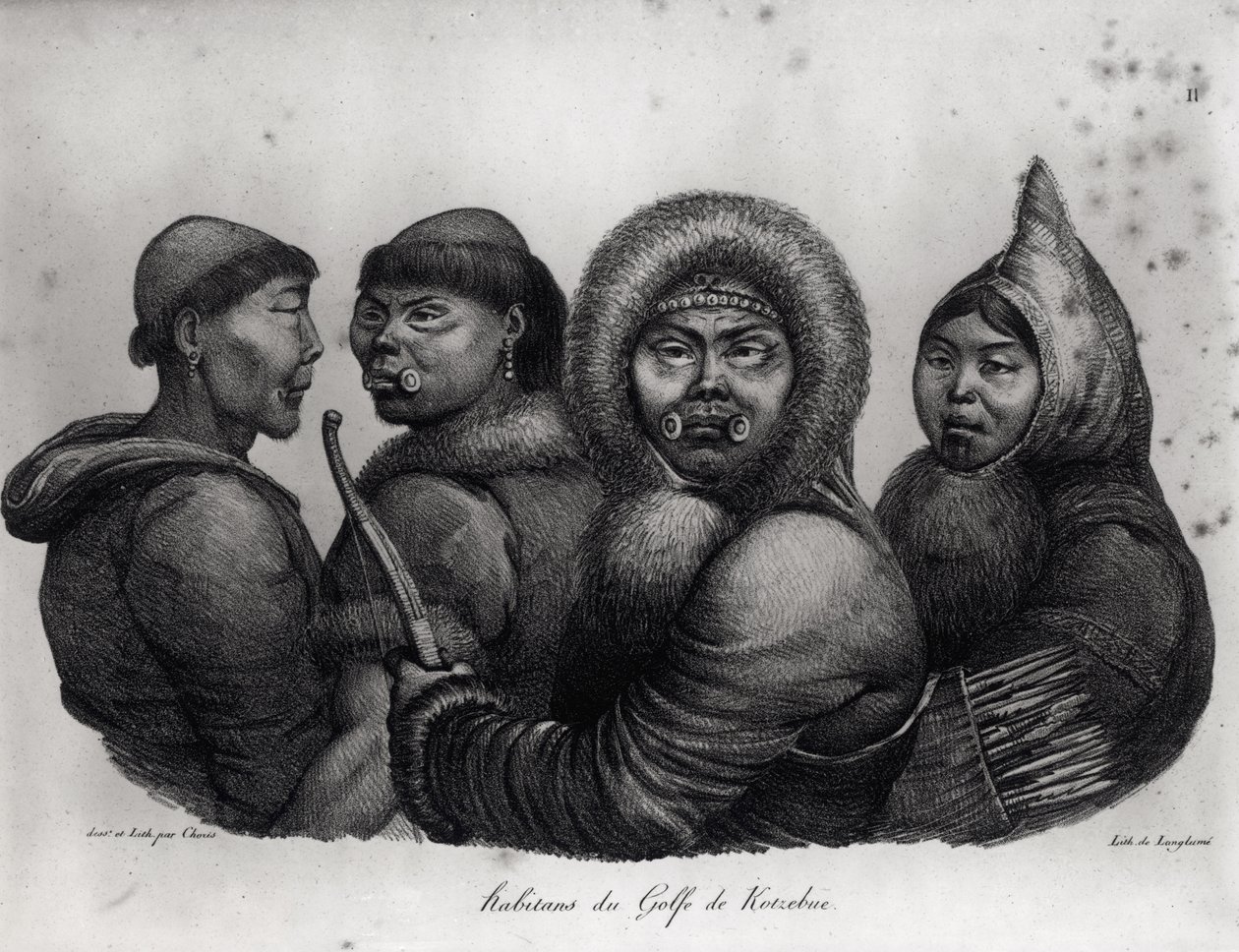 Habitantes del Golfo de Kotzebue, de 