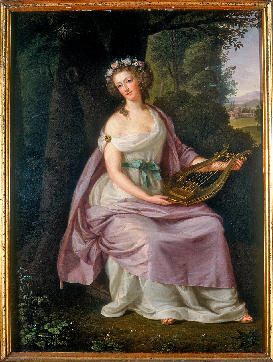 Retrato de la reina María Antonieta de Francia de Ludwig Guttenbrunn