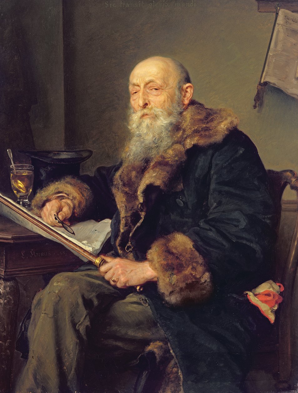 El Starost, 1887 de Ludwig Knaus