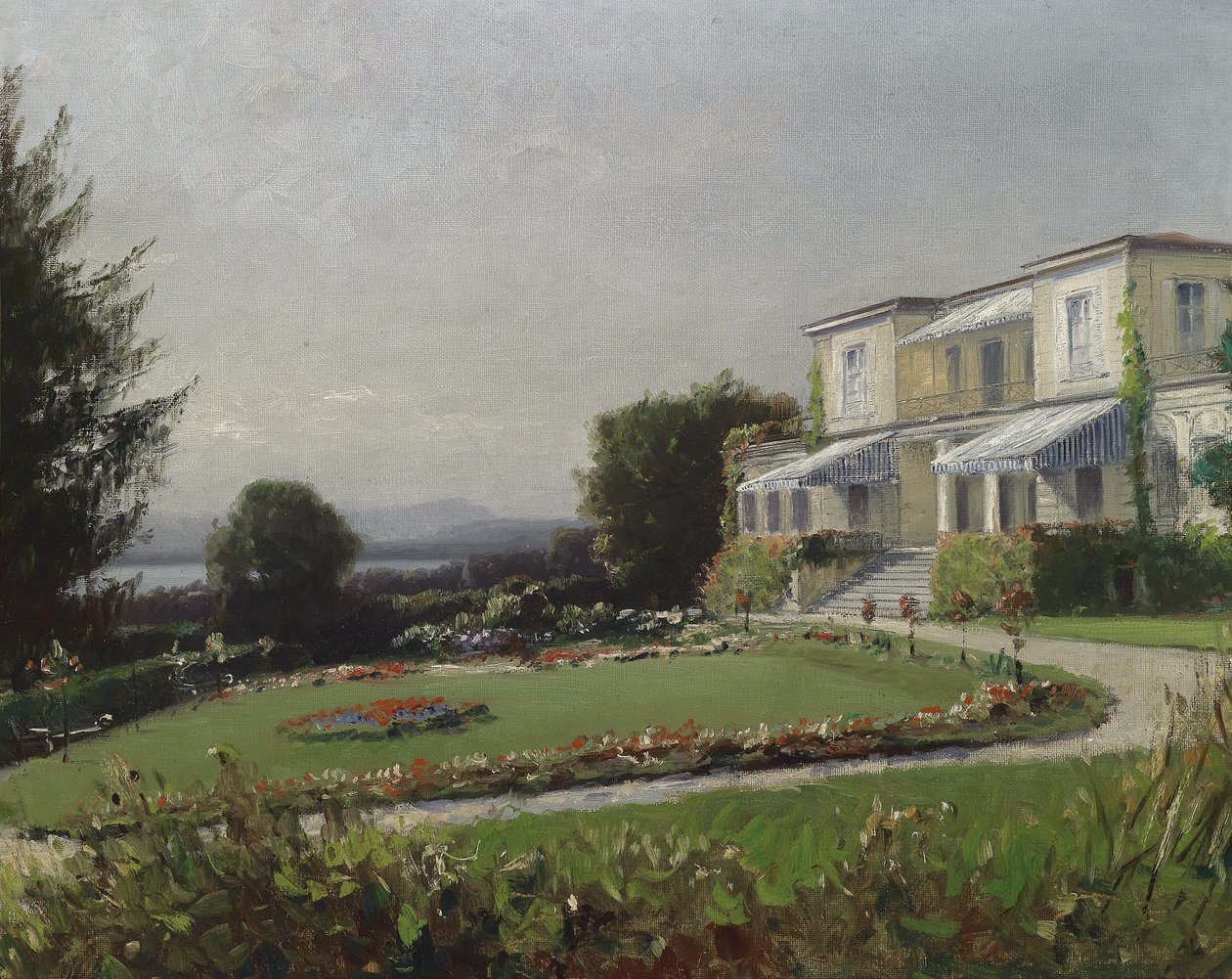 Un día de verano en el lago Starnberg de Ludwig Willroider