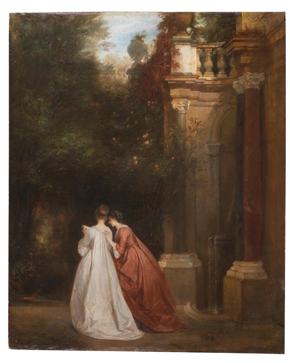 En el jardín Colonna en Roma de Ludwig von Hagn