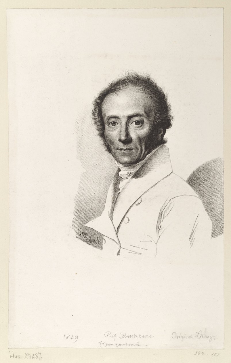 Autorretrato de Ludwig Buchhorn