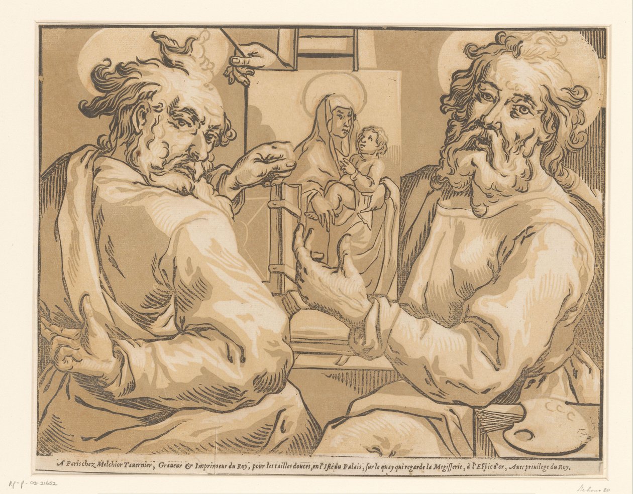 Evangelistas Marcos y Lucas de Ludwig Businck