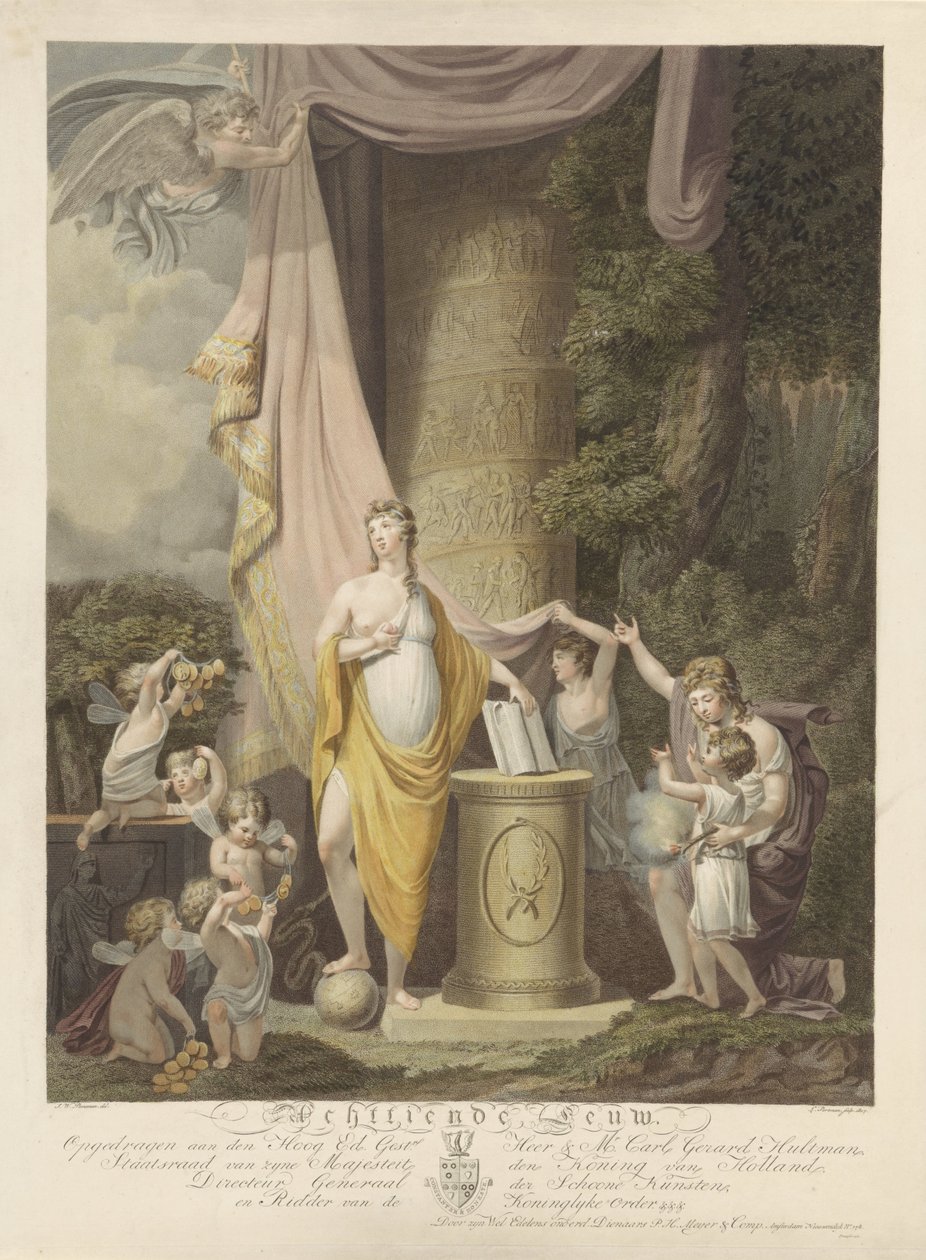 Alegoría del pasado siglo XVIII
Siglo XVIII (título en el objeto) de Ludwig Gottlieb Portman