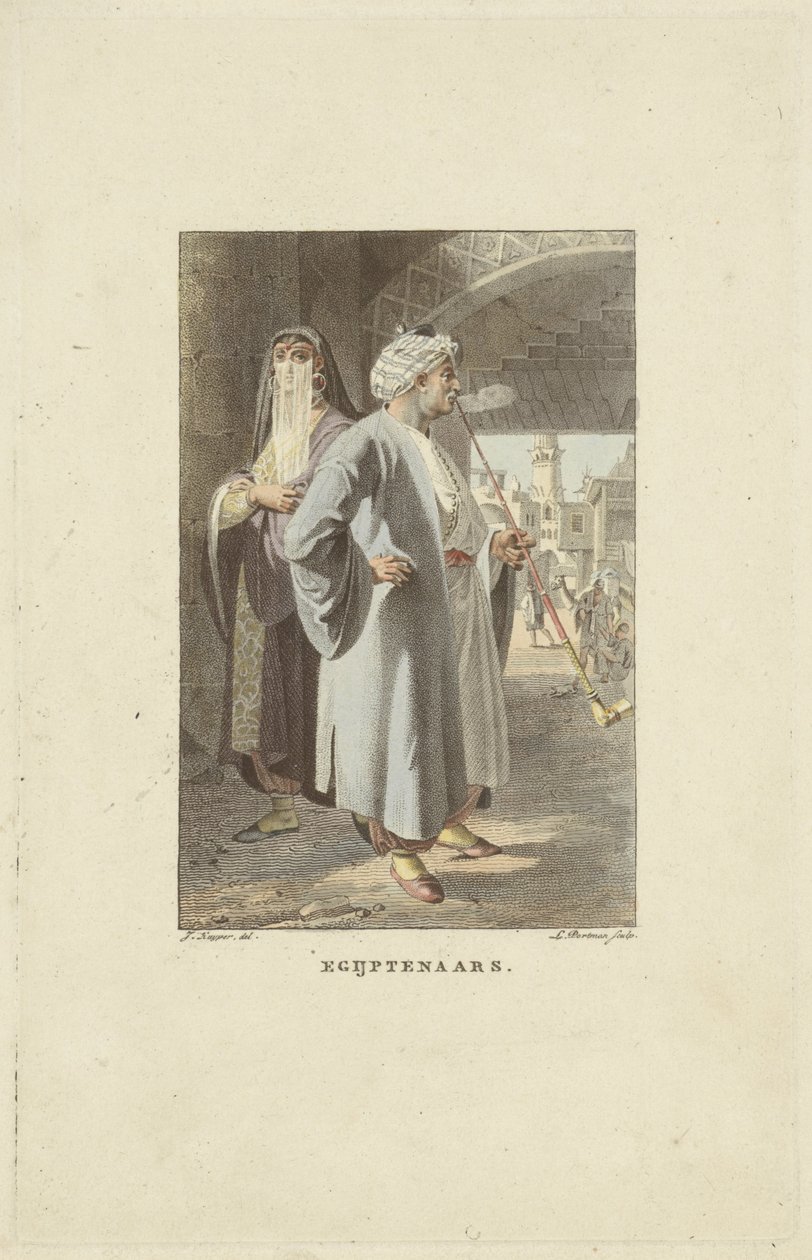 Habitantes de Egipto
Egipcios (título del objeto) de Ludwig Gottlieb Portman