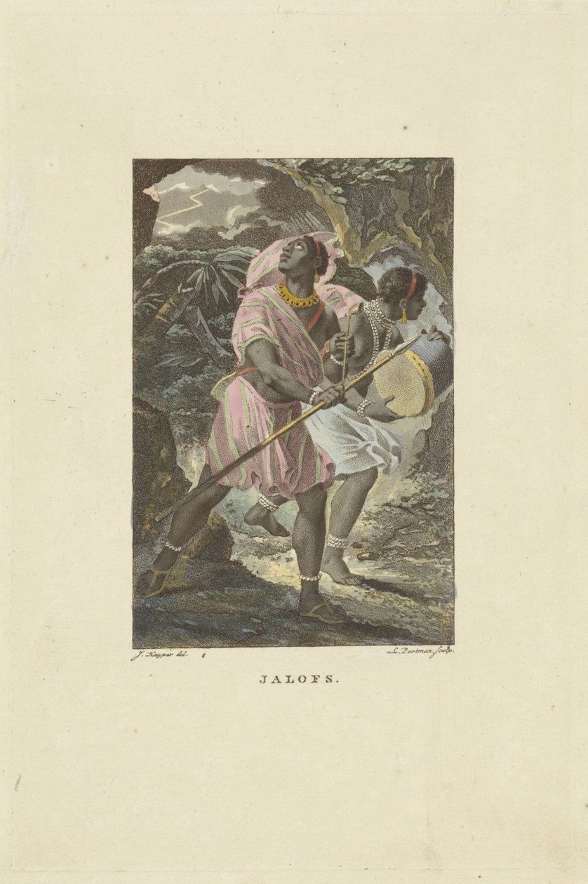 Habitantes de África occidental
Jalofs (título en el objeto) de Ludwig Gottlieb Portman