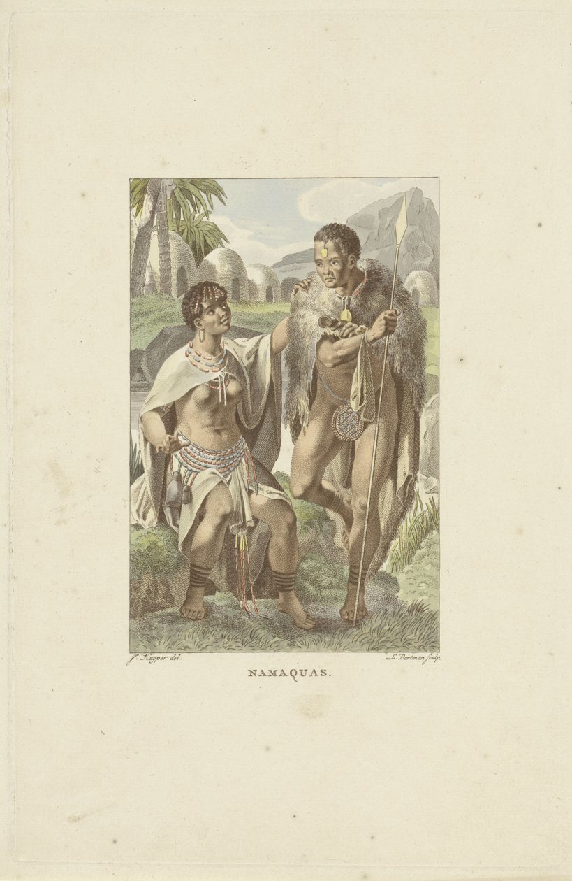 Nama de África del Sur
Namaquas (título en el objeto) de Ludwig Gottlieb Portman