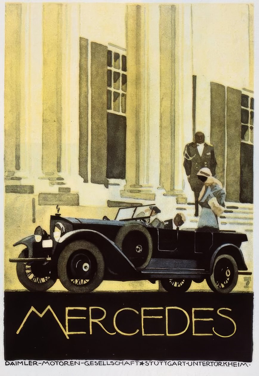 MERCEDES de Ludwig Hohlwein