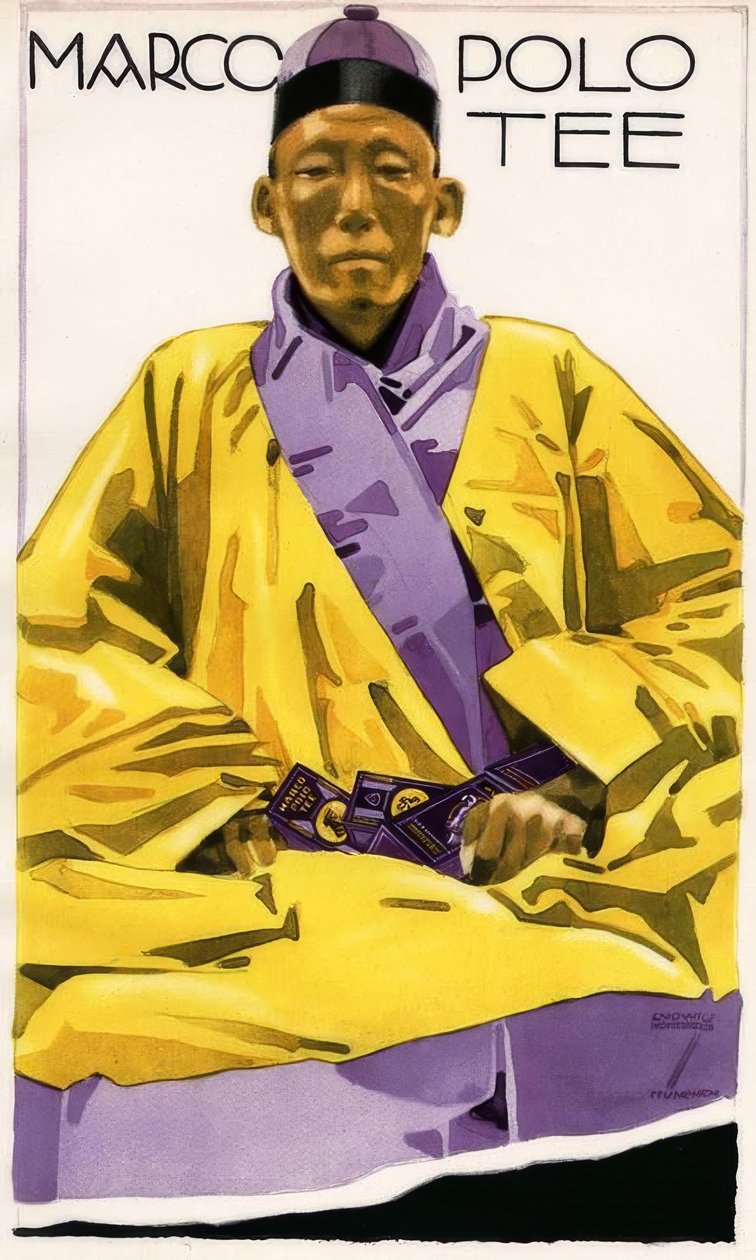 Té Marco Polo de Ludwig Hohlwein