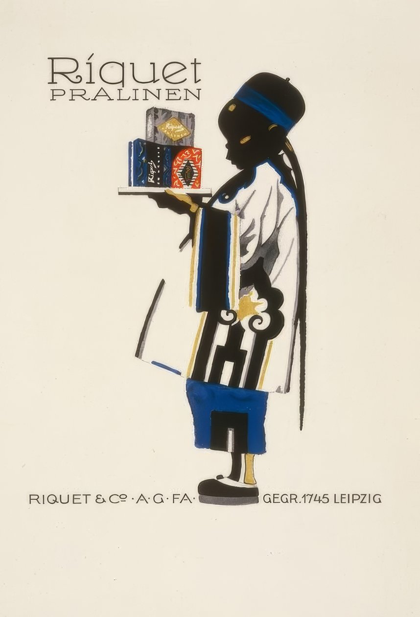 Riquet Pralinen de Ludwig Hohlwein