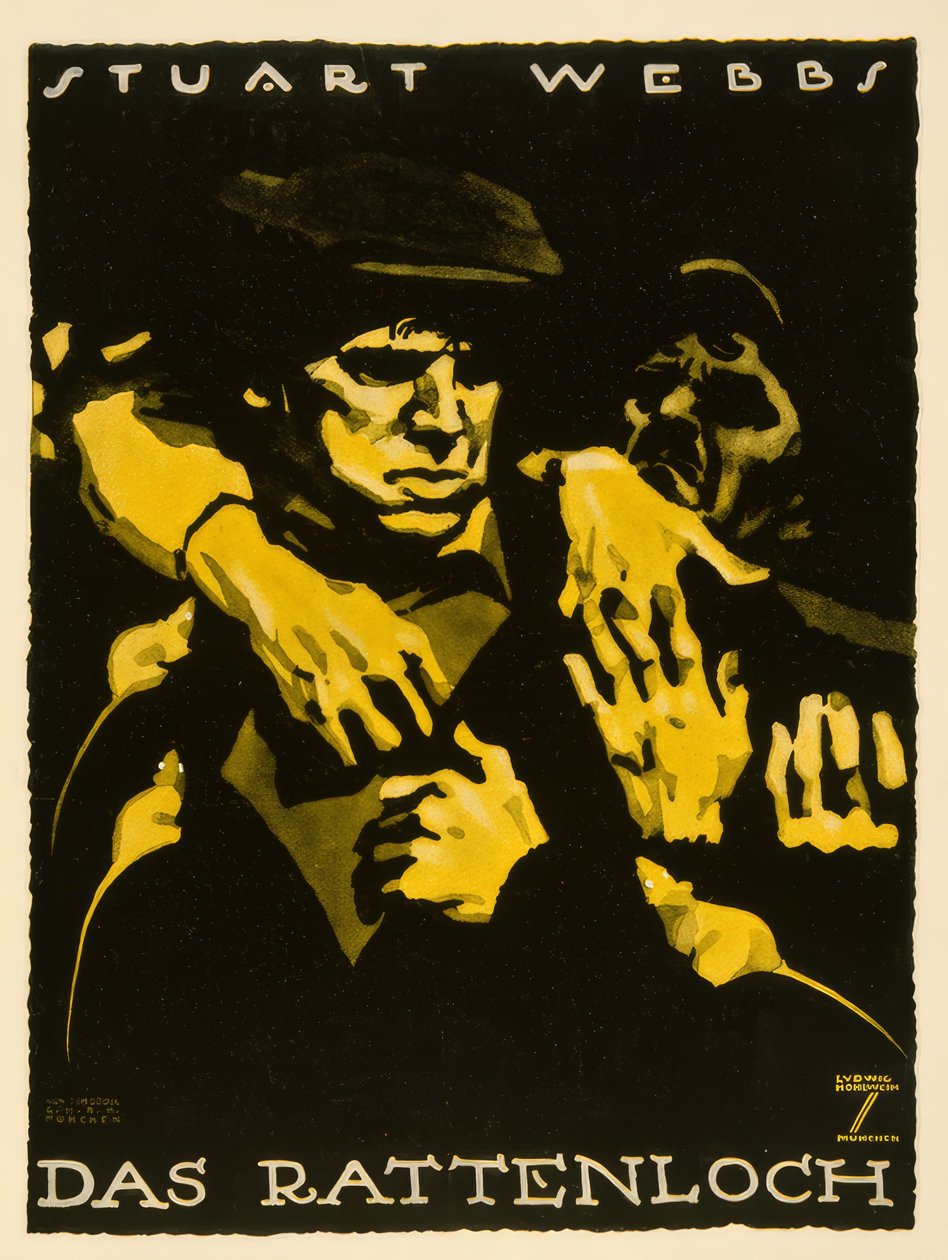 Stuart Webbs El agujero de la rata de Ludwig Hohlwein