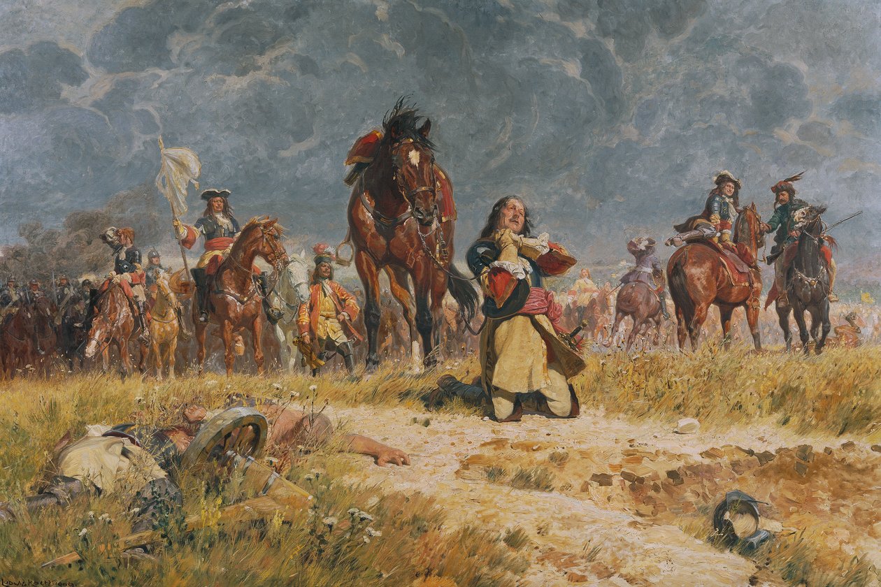 Oración antes de la batalla de Ludwig Koch