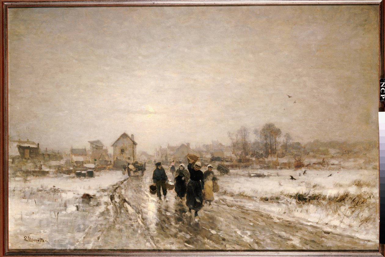Regresando del Mercado de Ludwig Munthe
