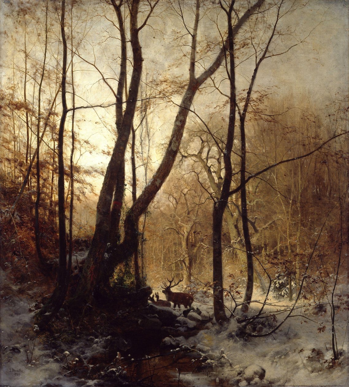Invierno en Alemania de Ludwig Munthe