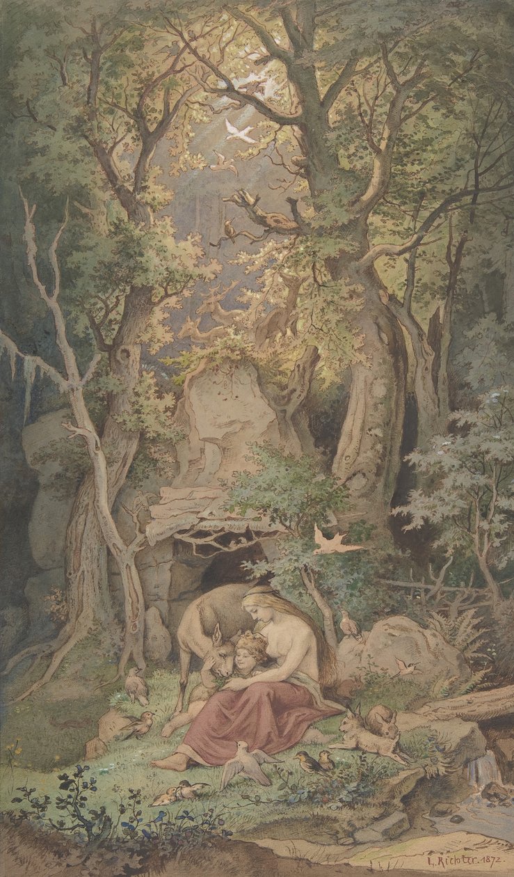 Genoveva de Ludwig Richter