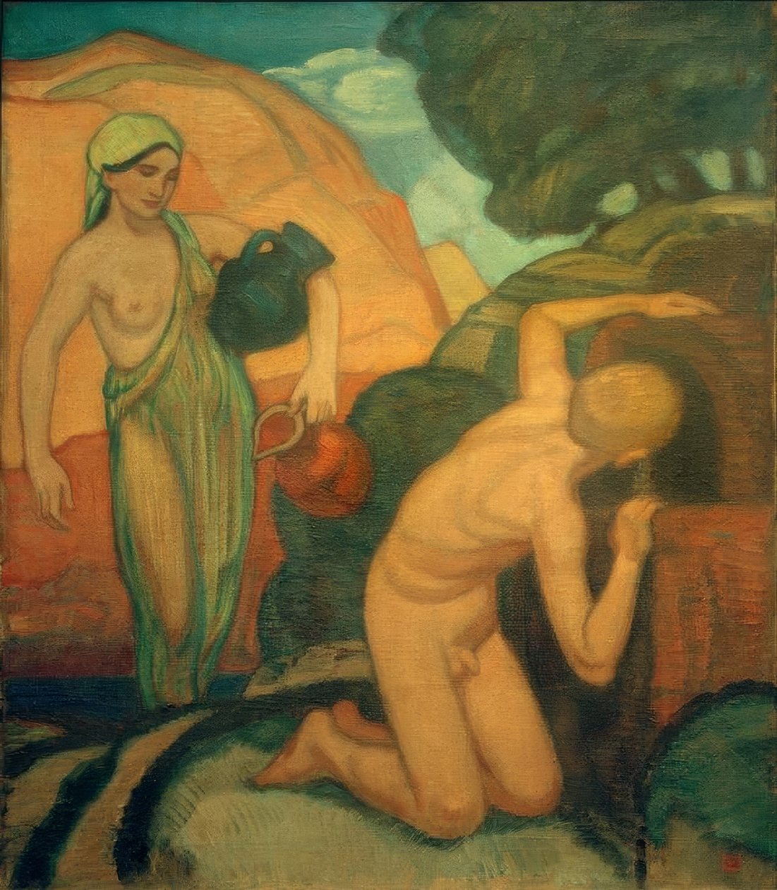 La fuente de Ludwig von Hofmann