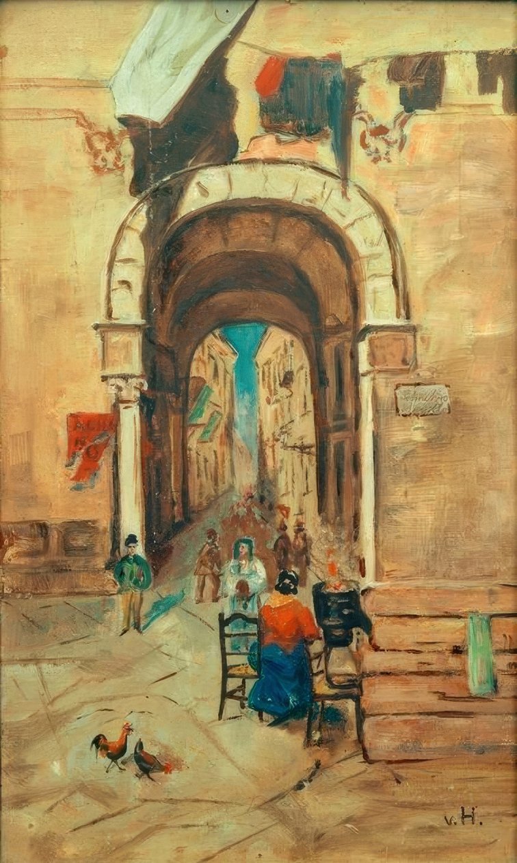 Nápoles – Ocasión especial de Ludwig von Hofmann
