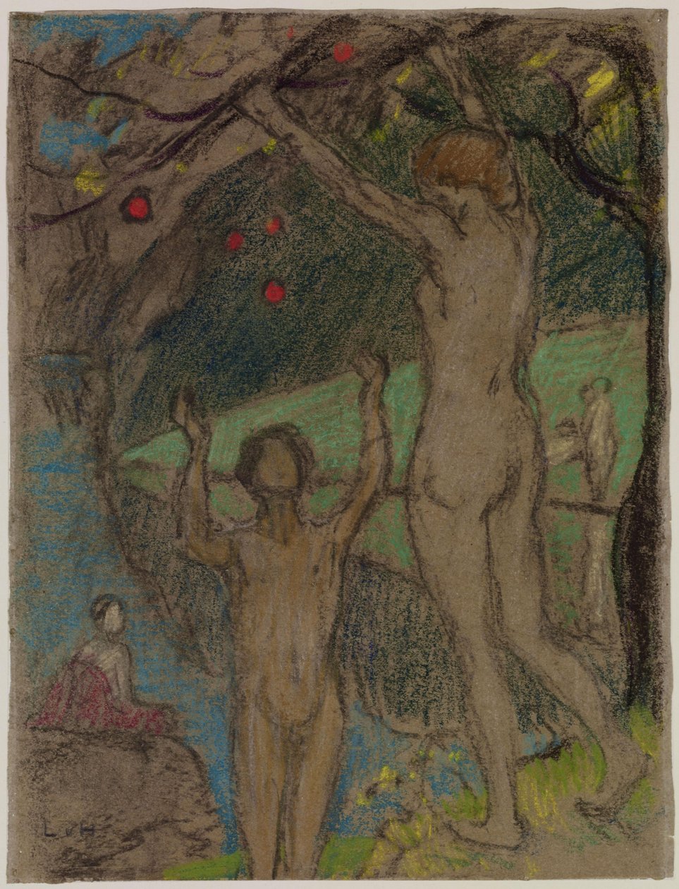 Fruta madura de Ludwig von Hofmann