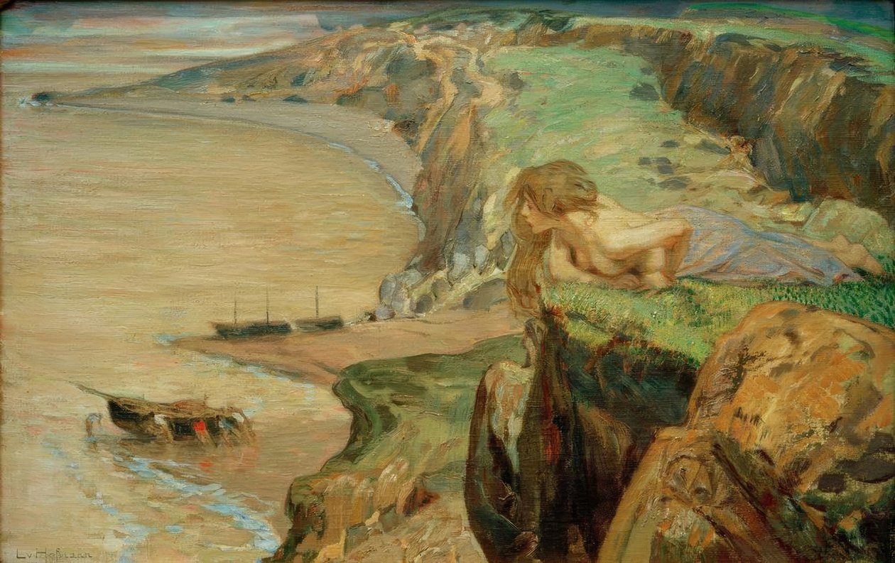 Costas rocosas del sur de Ludwig von Hofmann