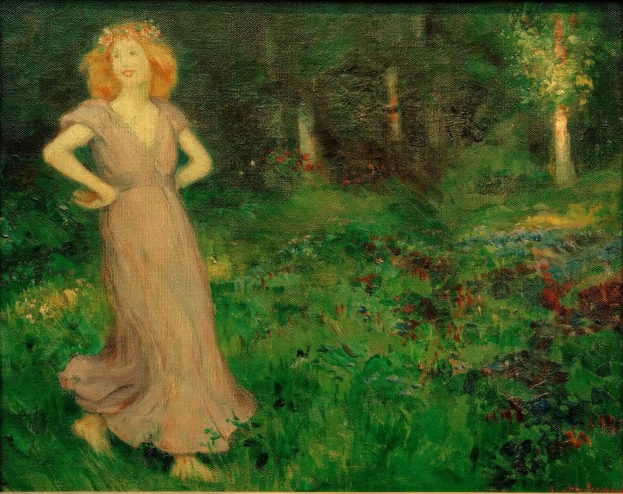 Bailarina de Ludwig von Hofmann