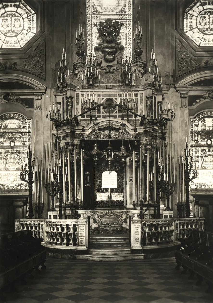 El Hekhal de la antigua sinagoga de Livorno de Luigi Betti