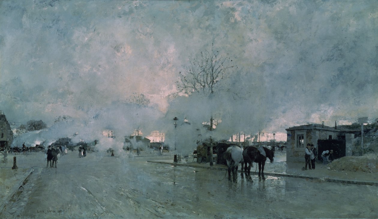 La casa junto al ferrocarril de Luigi Loir