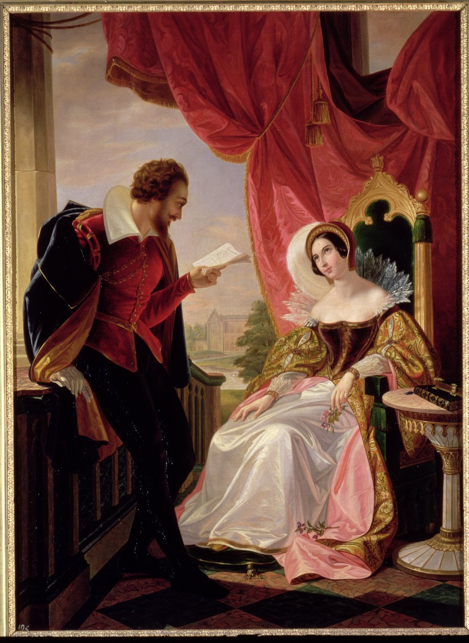 Torquato Tasso leyendo un poema a Leonora d