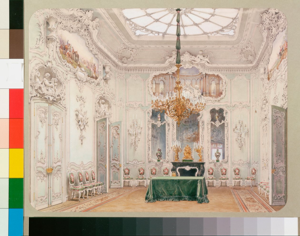 Interiores del Palacio de Invierno (Palais d