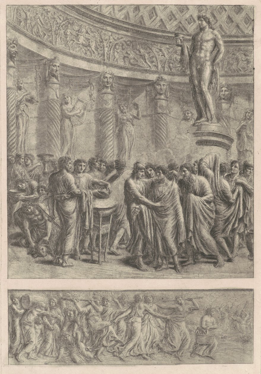 Un sacrificio antiguo de Luigi Ademollo