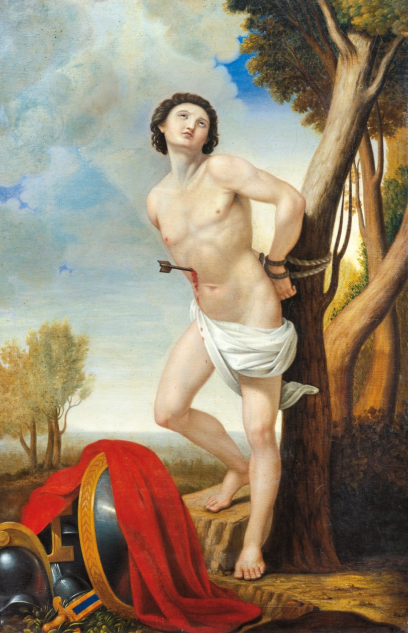 Martirio de San Sebastián, por Luigi Asioli de Luigi Asioli