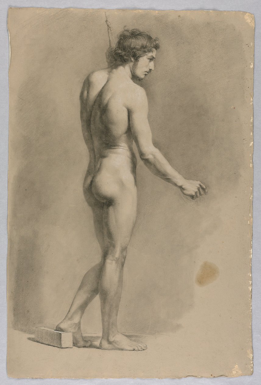 Desnudo masculino de Luigi Calamatta