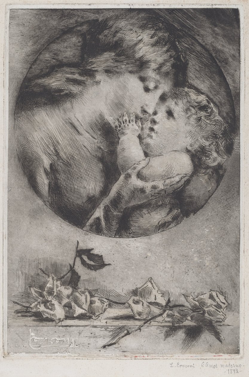 Amor maternal de Luigi Conconi
