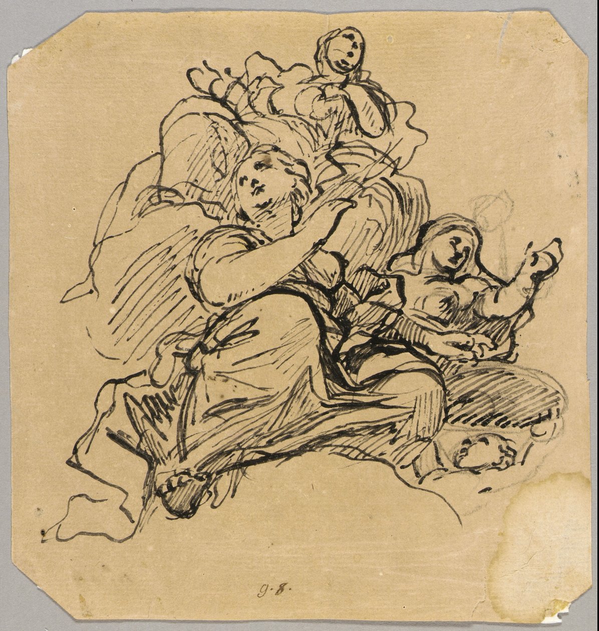 Dibujo de Luigi Garzi