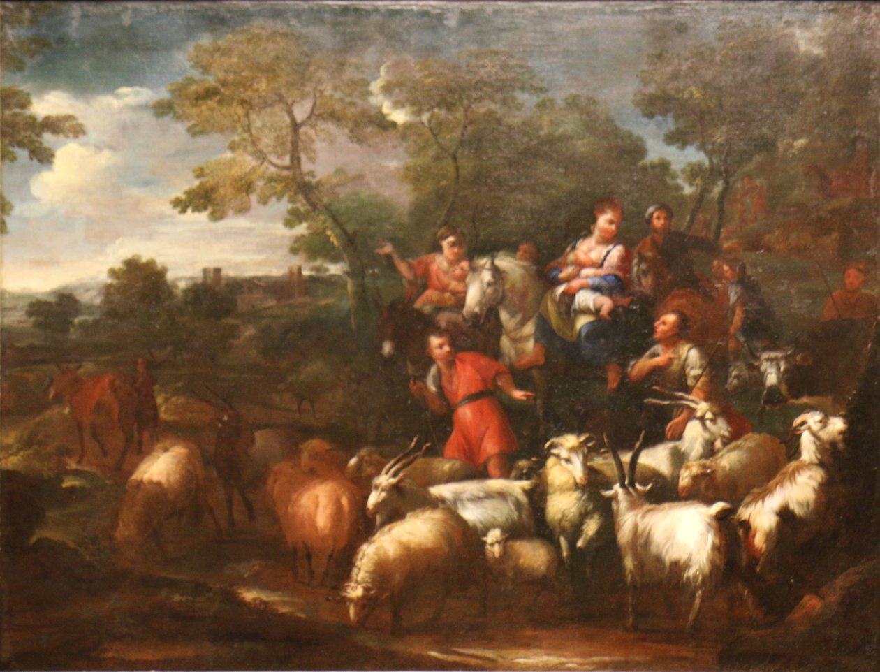 El viaje de Jacob. de Luigi Garzi