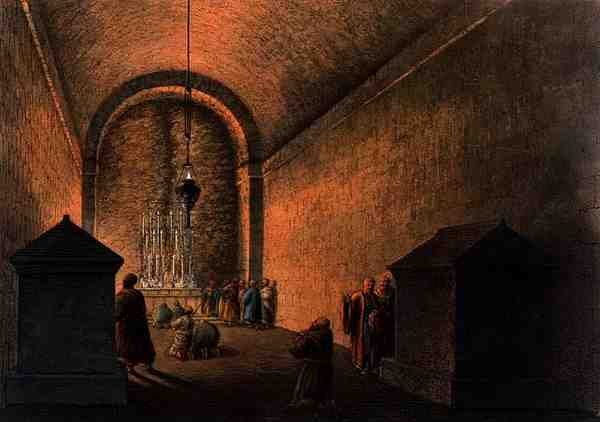 Capilla del Monte Calvario, en Jerusalén, de 