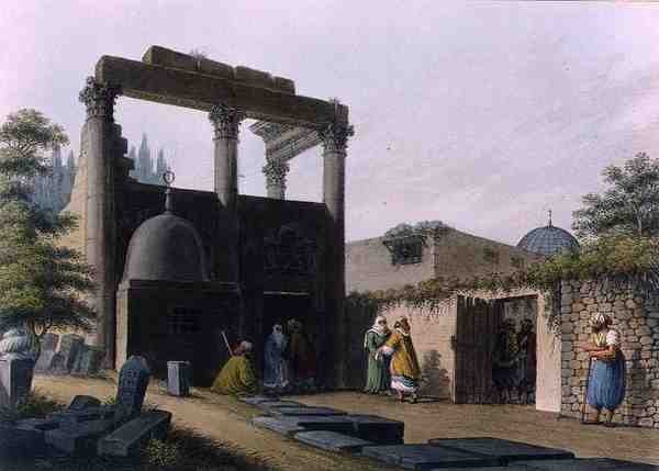 Mezquita en Lataquia, Placa 1, en Siria, de 