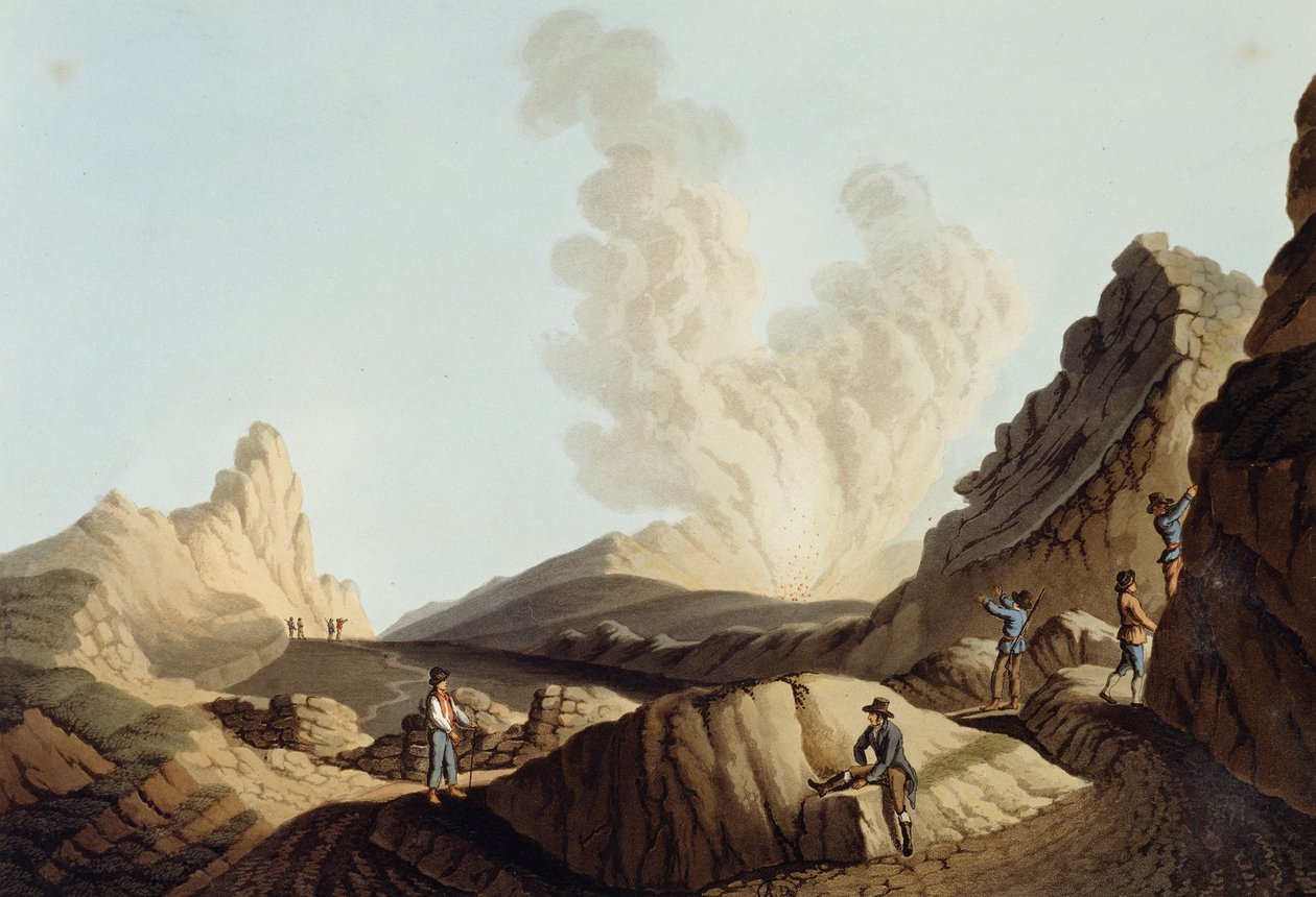 Isla de Stromboli, Cráter de Luigi Mayer