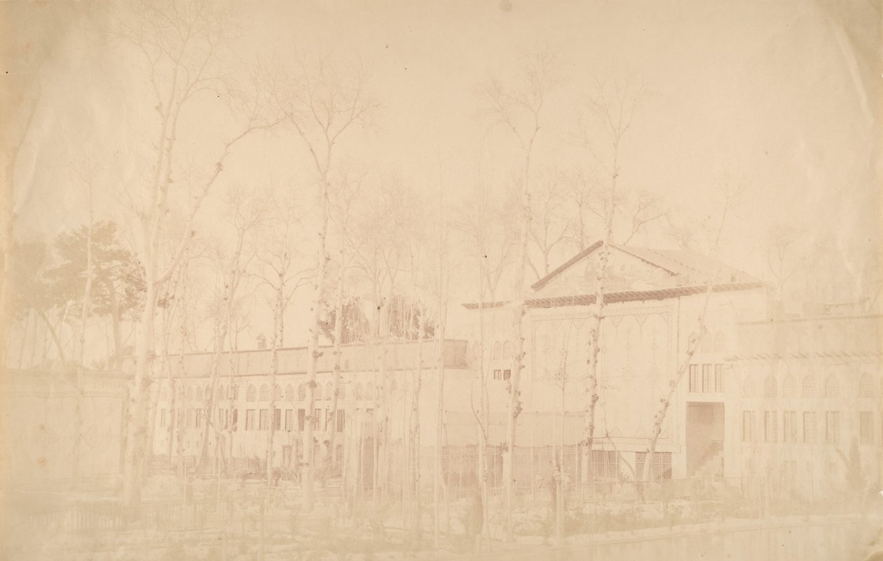 Palacio de Golestán, interior, Teherán, Irán, 1840s-60s de Luigi Pesce