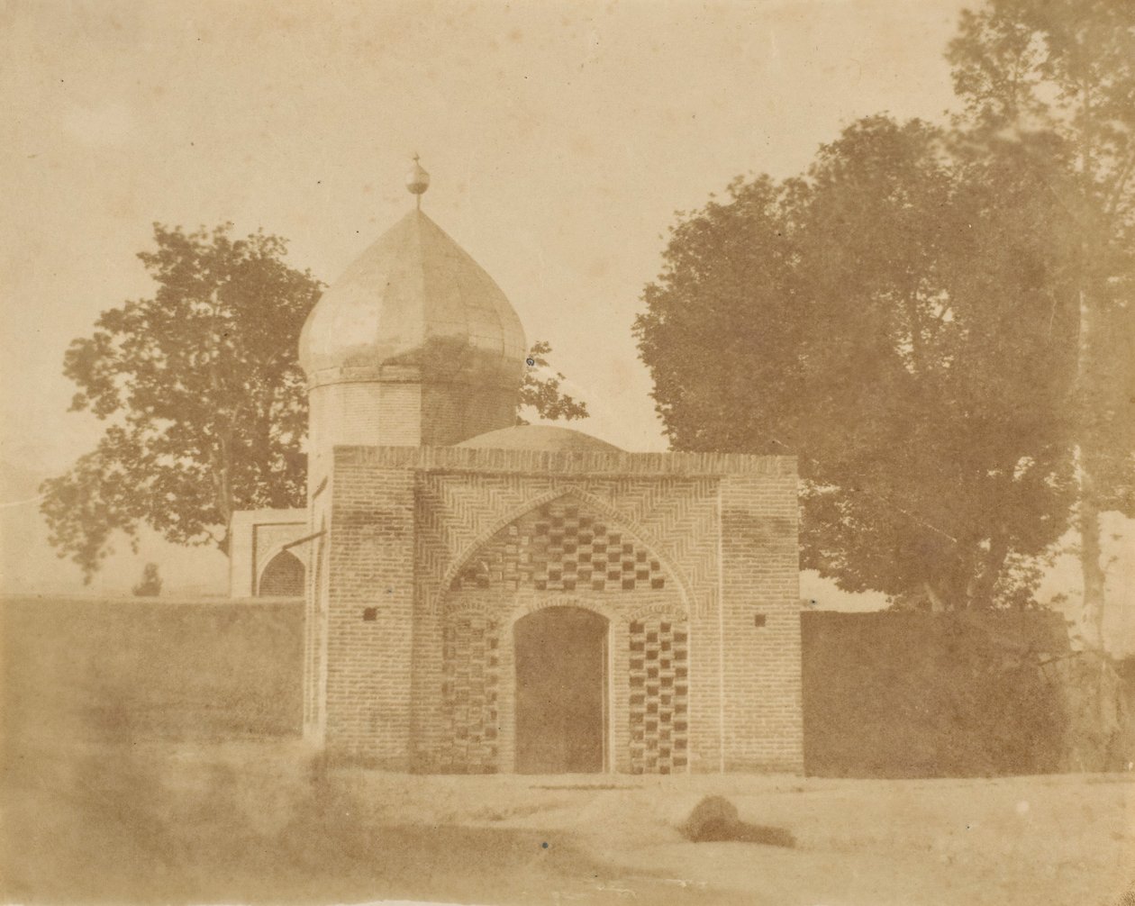 Tumba del Khan de Khiva en Teherán, 1859 de Luigi Pesce