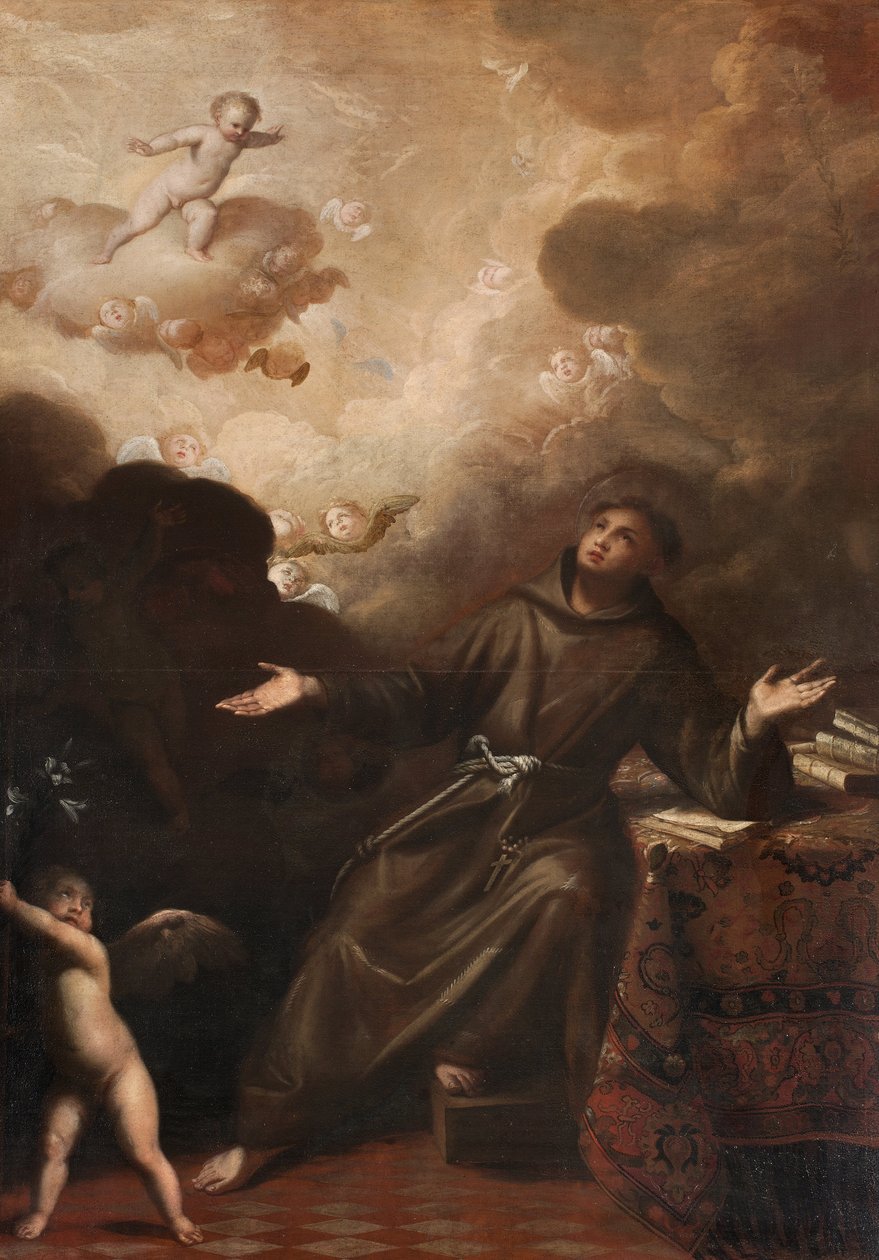 San Antonio de Padua (1195-1231) (pintura) de Luigi Primo