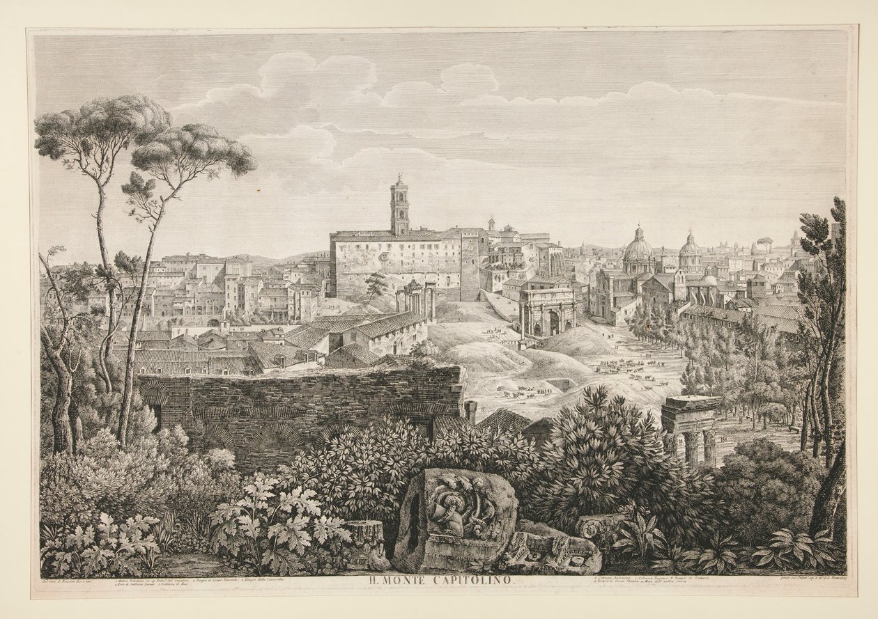 El Monte Capitolino de Luigi Rossini