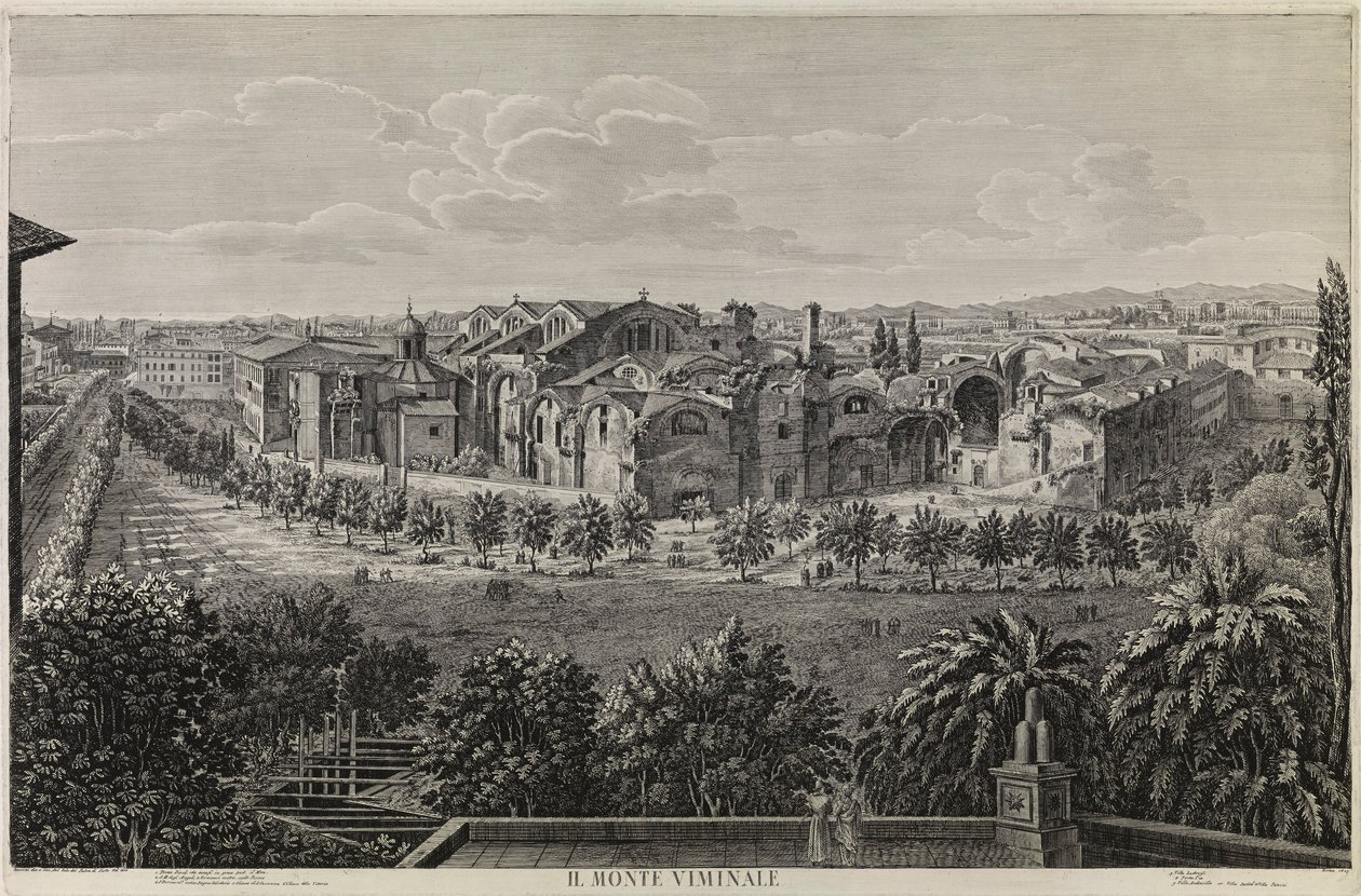 La montaña Viminale de Luigi Rossini
