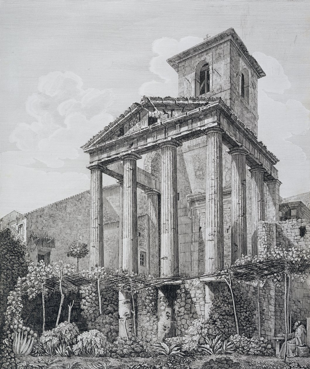 Templo de Hércules en Cora, de 