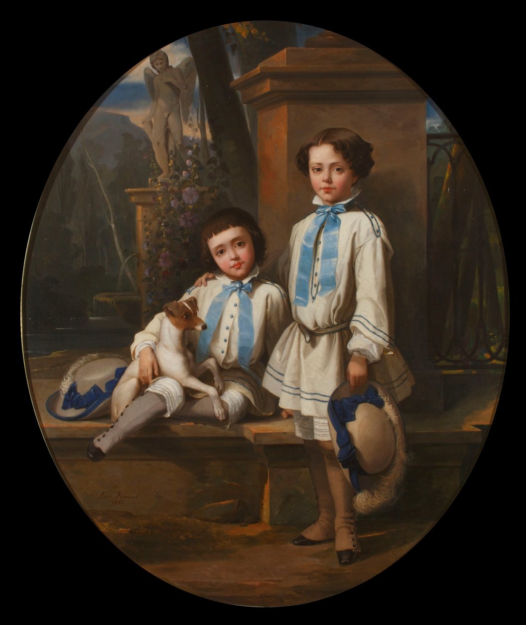 Alejandro y Luis Ferrant y Fischermans, los sobrinos del pintor de Luis Ferrant