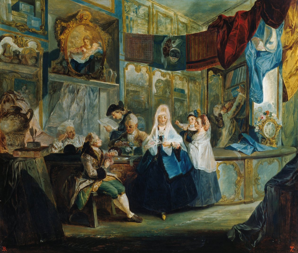 La tienda de Luis Paret y Alcazar