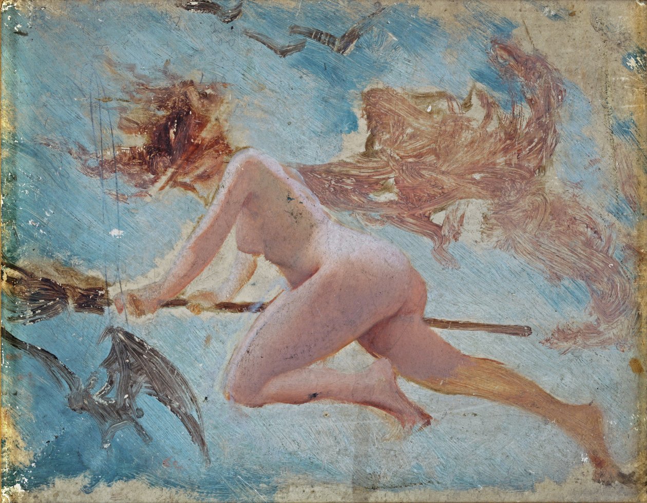 Estudio de una bruja de Luis Riccardo Falero