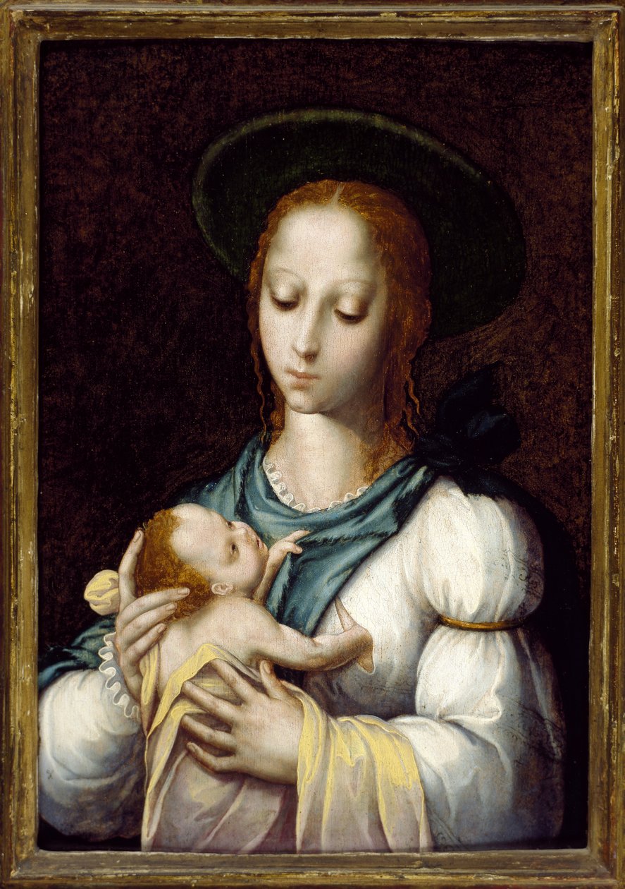 La Virgen y el Niño, c. 1567 de Luis de Morales