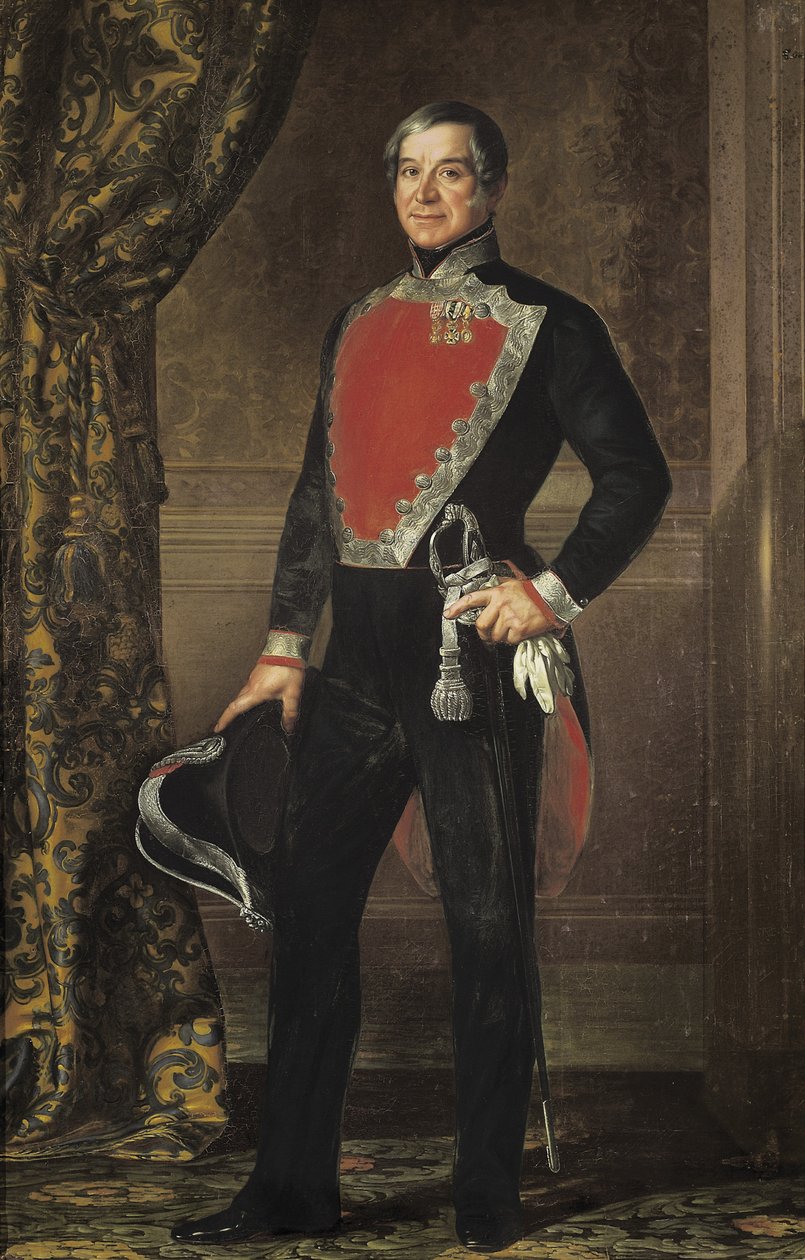 Retrato de Don Francisco Ignacio de Montserrat. 1842 - 1850 (óleo sobre lienzo) de Luis Lopez Piquer