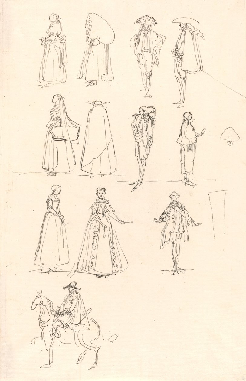 Trajes Históricos de Luis Paret y Alcazar