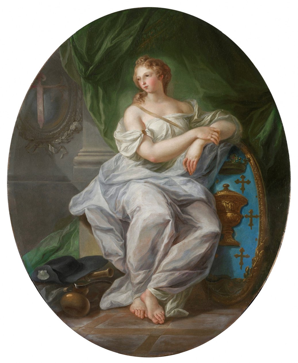 Alegoria de Galicia - Luis Paret Alcázar (1789)FXD de Luis Paret y Alcazar